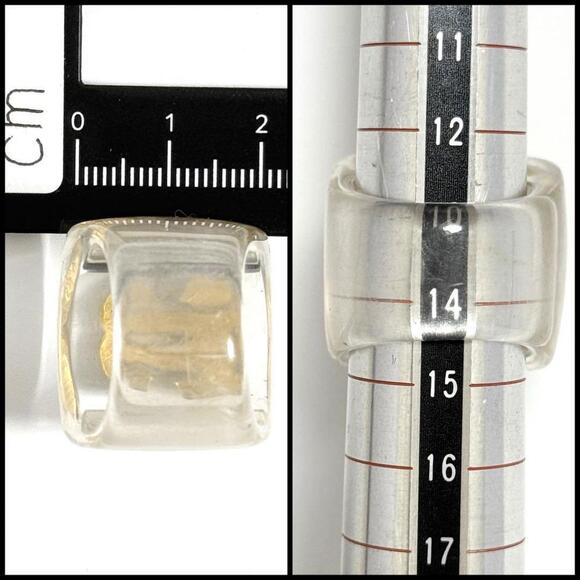 CHANEL Logo Ring - Picture 9 of 10